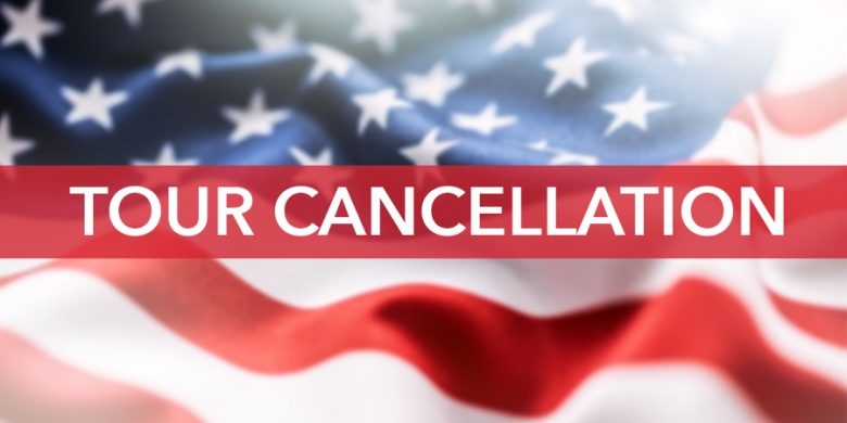 USA Tour Cancellation