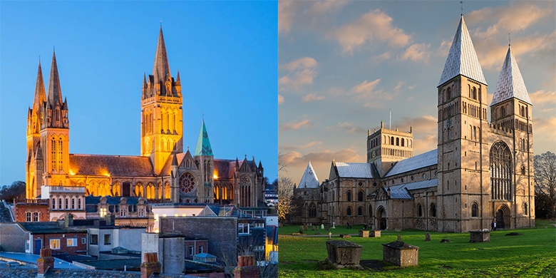 Truro Cathedral and Southwell Minster