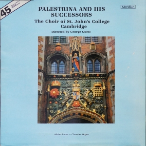 Music by Palestrina and his successors
