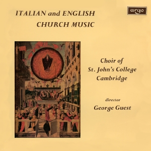 Italian and English Church Music