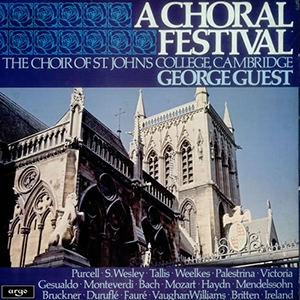 A Choral Festival (of works taken from previous recordings)